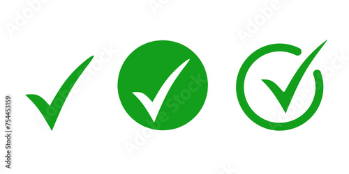 green check mark