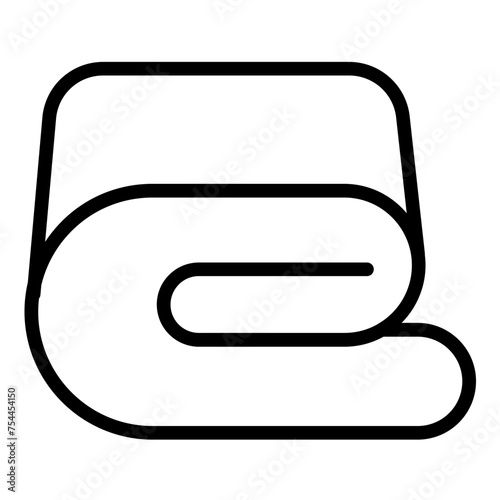Vector Design Comforter Icon Style