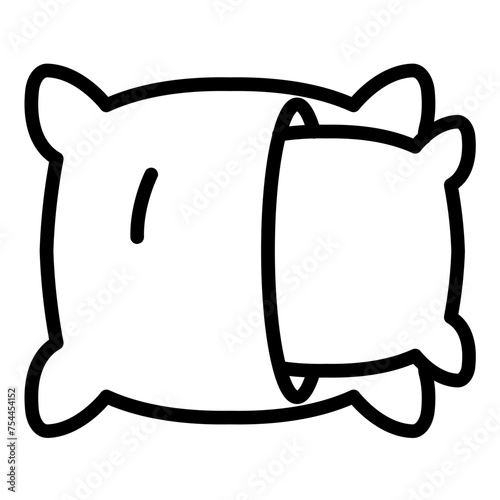 Vector Design Pillowcase Icon Style