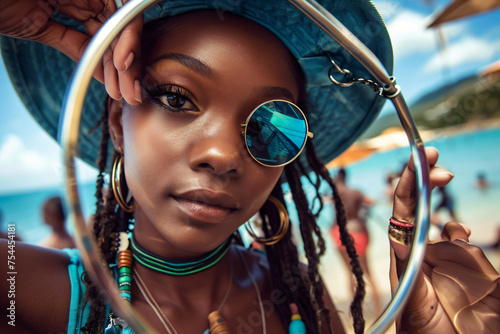 High-impact Visuals: Images with bold colors, dramatic lighting, or unexpected compositions that make a strong visual statement