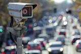 Security Camera Monitoring Road Activity