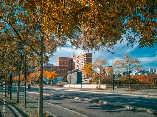 Fototapeta Naklejka Na Ścianę i Meble -  Cité Maurice Thorez in Ivry-sur-Seine
