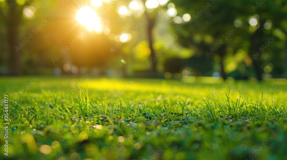 Sunlight filtering through tree branches, perfect for nature themes