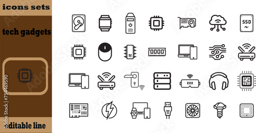 Icon tech gadgets