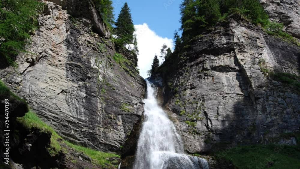 Inferno waterfall at Alpe Devero Inferno waterfall at Alpe Devero