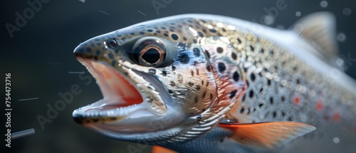  a close up of a fish with it's mouth open and it's mouth wide open with it's mouth wide open.
