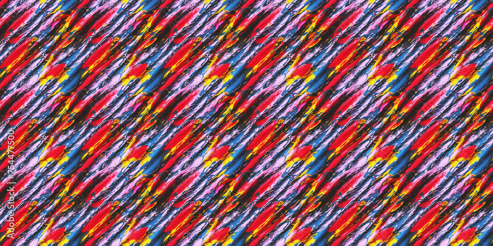 Multicolored Background With Diagonal Pattern