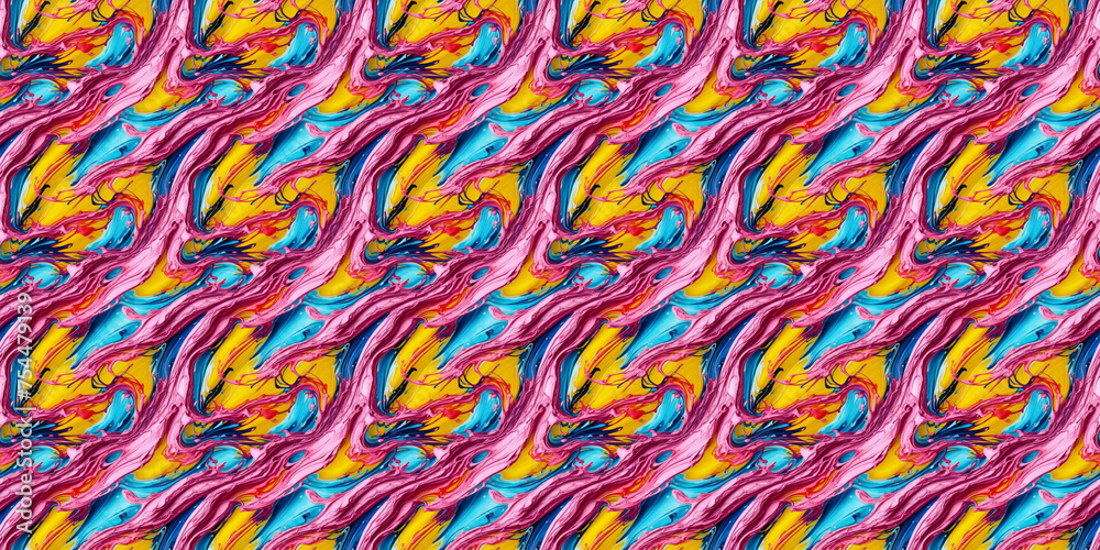 Multicolored Fish Swimming in Water