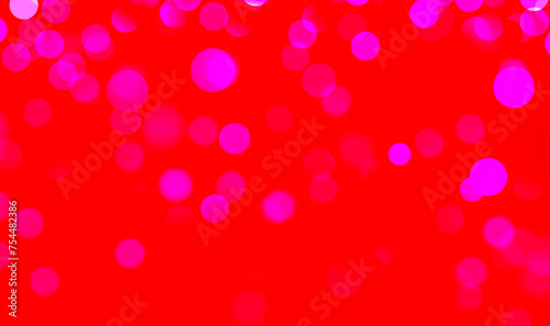Red bokeh background for banner, poster, ad, celebrations, and various design works
