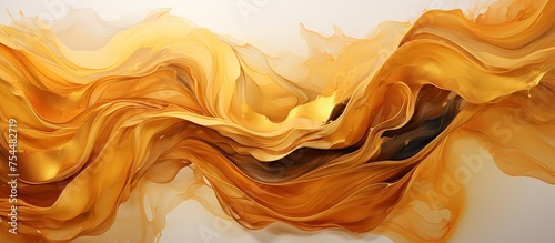 Abstract background of golden liquid.Abstract background of golden liquid.