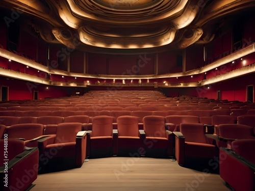 interior of a empty theatre