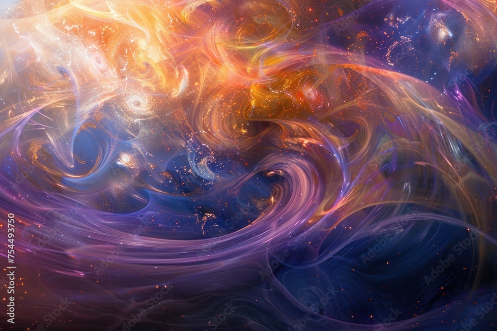 The cosmic background presents a vast expanse of stars, nebulae, and galaxies, evoking a sense of awe and wonder at the mysteries of the universe The cosmic background presents a vast expanse of stars, nebulae, and galaxies, evoking a sense of awe and wonder at the mysteries of the universe