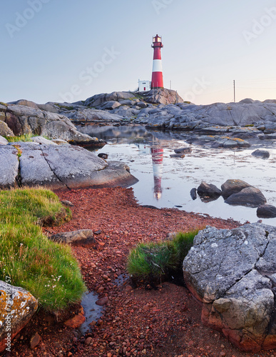 Eigeroy Leuchtturm, Eigeroya, Agder,  Norwegen photo