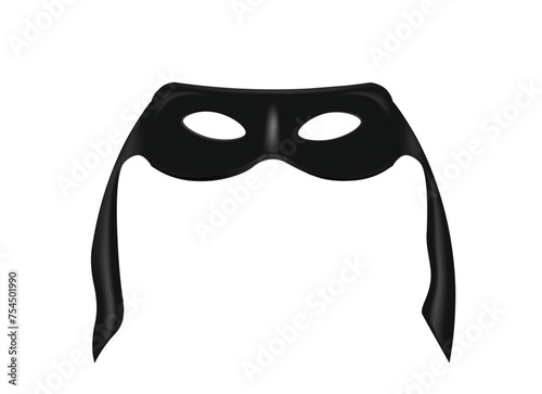 Zorro eye mask, vector illustration