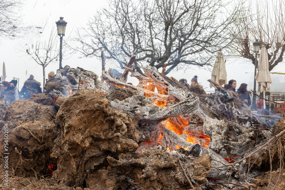 custom made wallpaper toronto digitalBonfire of San Juan, celebration in Spain