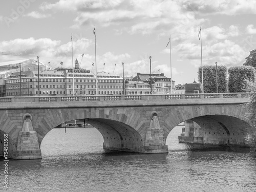 Canvas Print stockholm in Schweden