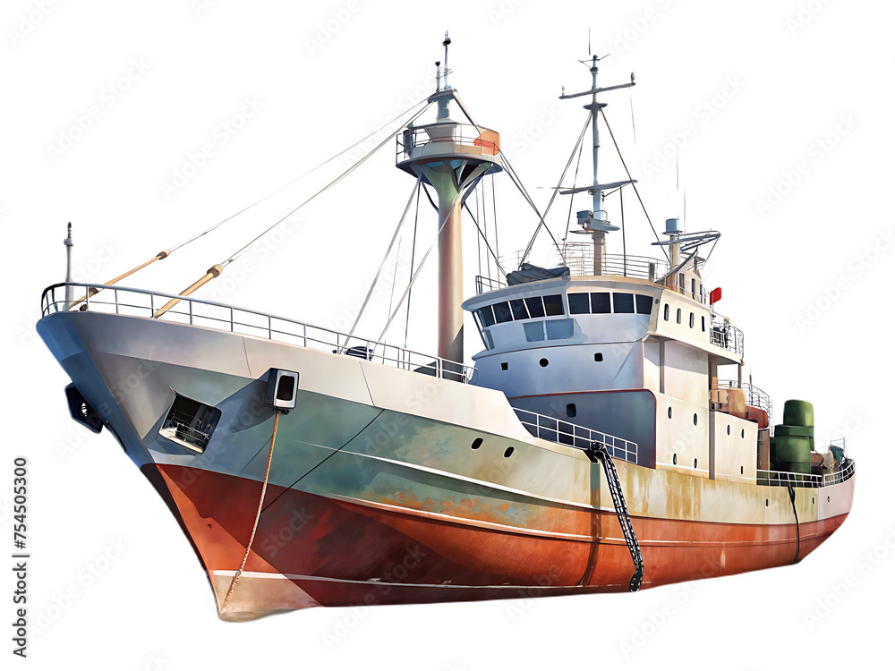 Triton ship on transparent Triton ship on transparent