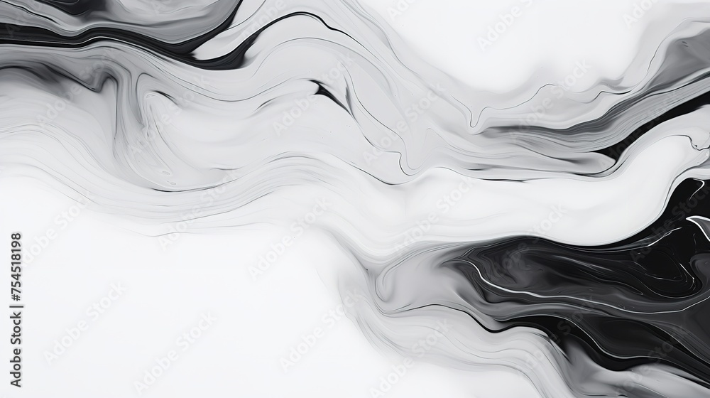 Abstract Black and White Marble Ink Texture
Abstract Black and White Marble Ink Texture
