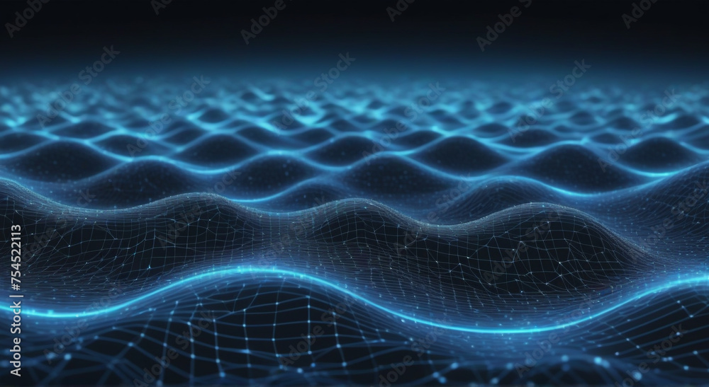 Naklejka premium abstract blue background