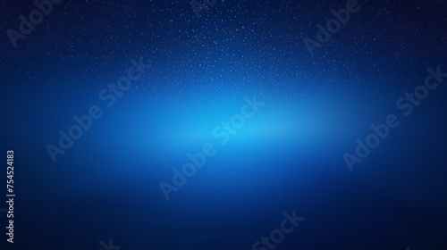 Blue Gradient Background Grainy Glowing Blue