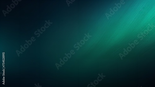 Dark Green Blue Grainy Gradient Background