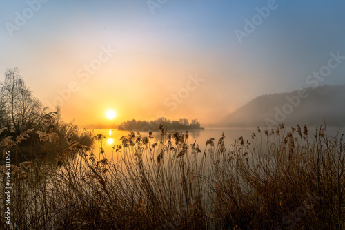 Morgenstimmung am See / Werratalsee Eschwege photo