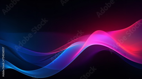 Grainy Gradient Background Blue Pink Yellow Abstract