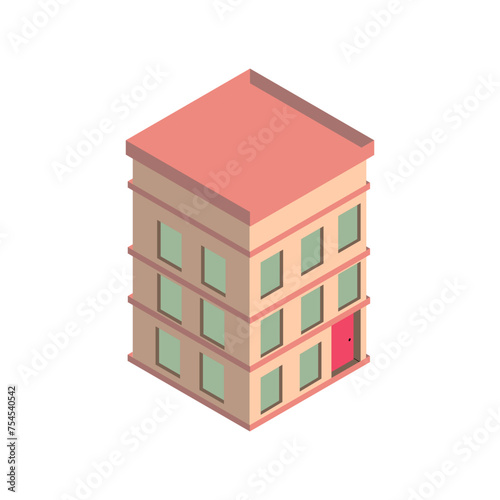 building isometric 