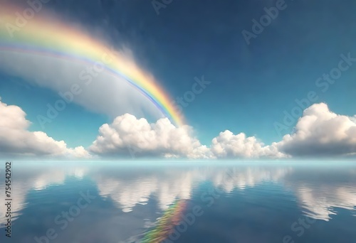 rainbow in the sky © Mishal