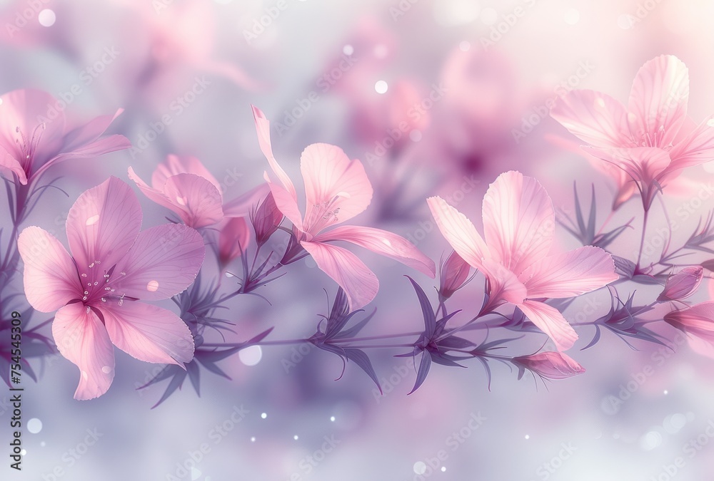 spring flower background, nature flora