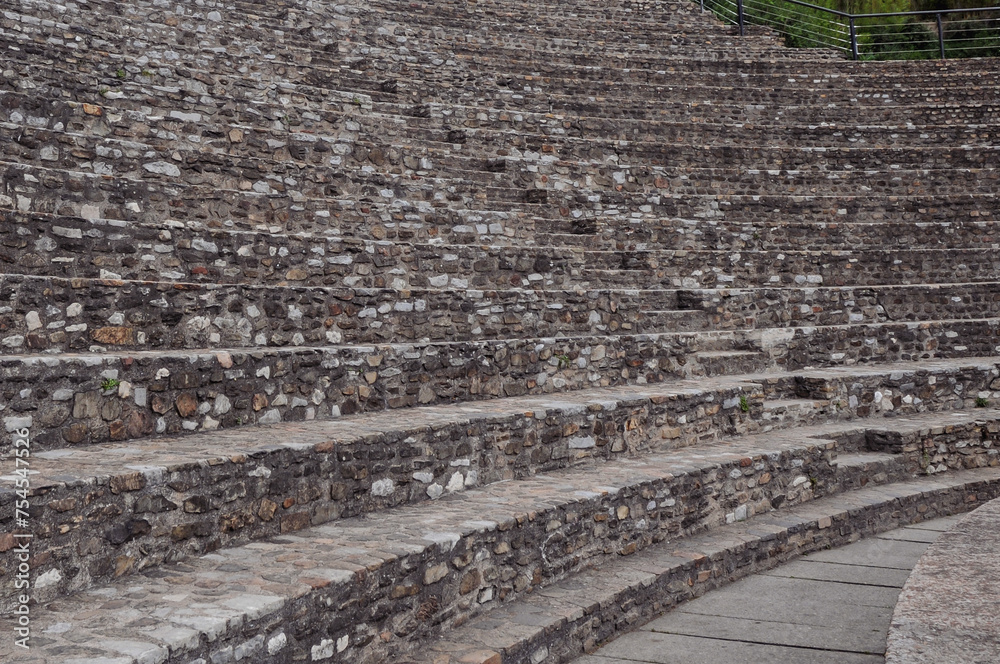 Φωτογραφία Ancient Theatre of Fourviere in Lyon city, France