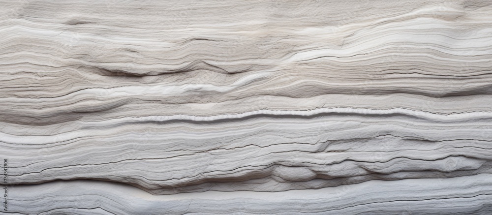 The close-up view shows a sandstone rock formation with wavy lines, creating intricate patterns and textures on the surface of the rock. The close-up view shows a sandstone rock formation with wavy lines, creating intricate patterns and textures on the surface of the rock.