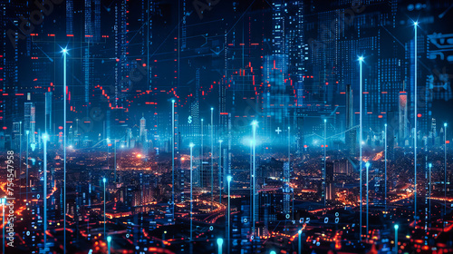 Digital Urbanism: Exploring the Fusion of Technology and Cityscapes, a Vision of Future Connectivity and Architectural Innovation