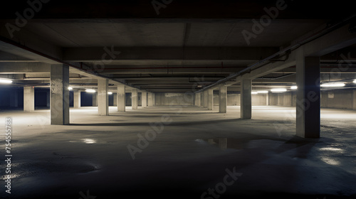 Underground parking facility, Subterranean parking garage, Basement parking structure, Below-ground parking area, Sublevel parking lot, Basement car park, Below-grade parking facility, Underground car