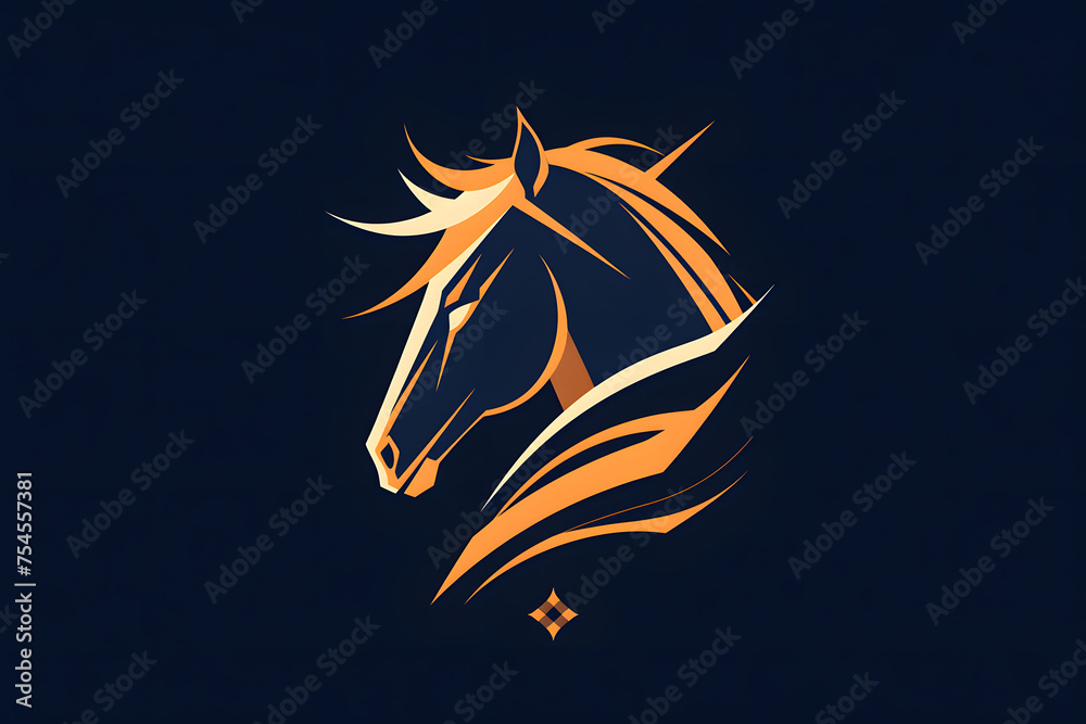 Horse Modern Icon Business Design Logo Emblem Horse Modern Icon Business Design Logo Emblem