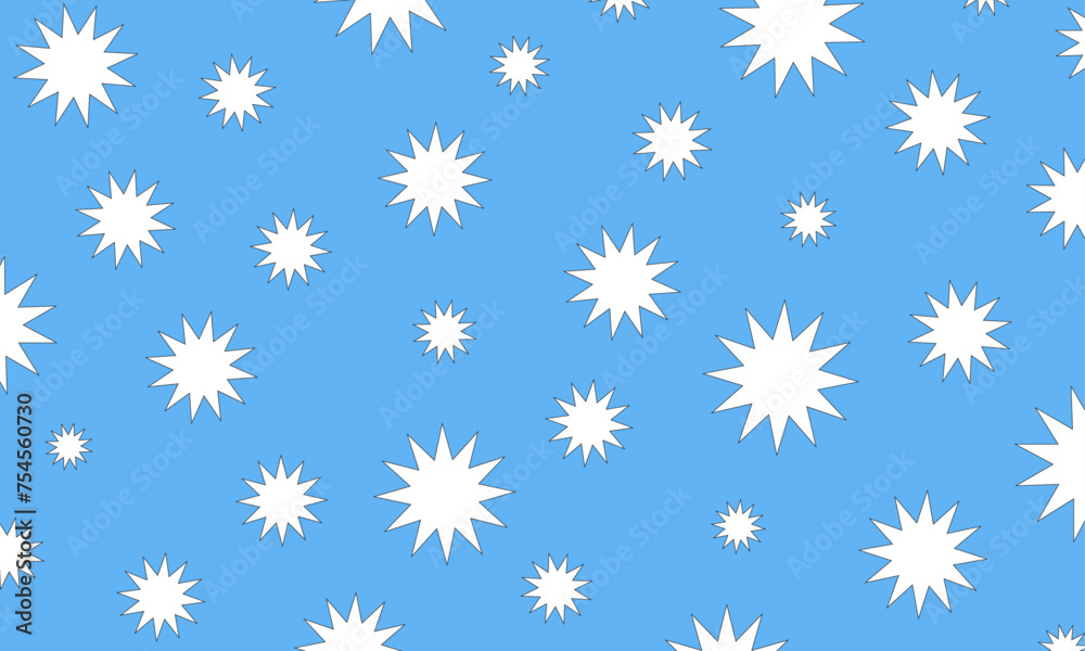 vector blue seamless pattern with retro elements for wallpaper, packaging, wrapping paper, etc vector blue seamless pattern with retro elements for wallpaper, packaging, wrapping paper, etc