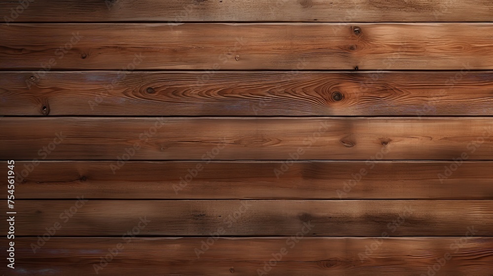 Naklejka premium Wood Plank Brown Texture Background 8K 4K Photorealistic