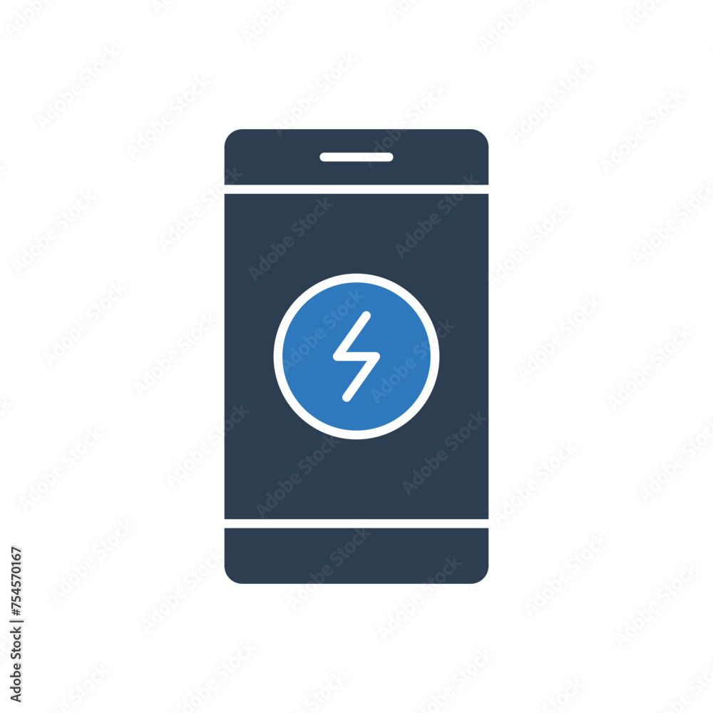 Mobile Charging Icon Mobile Charging Icon