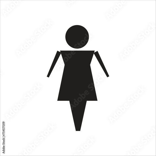 she vector icon line template new