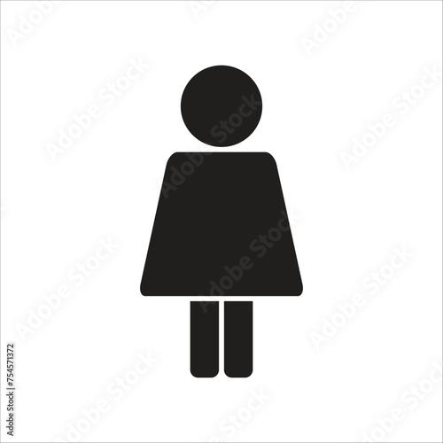 she vector icon line template new