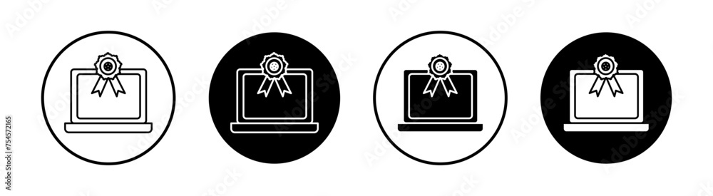 Competition win flat line icon set. Competition win Thin line illustration vector Competition win flat line icon set. Competition win Thin line illustration vector
