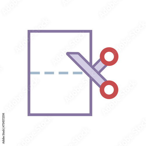 Scissors Cut the Paper icon