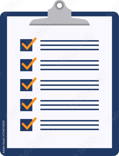 체크리스트 클립보드, 병원차트, 점검표