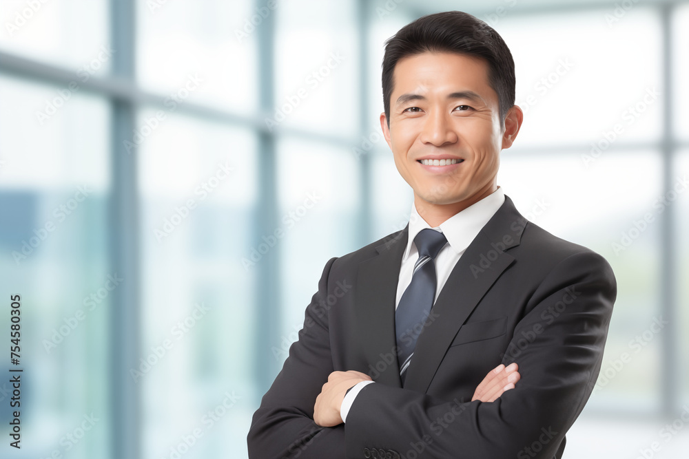 Smiling asian businessman in suit. Man in work clothes. Rich man. Business boss. Boss of a start-up. Asian man. Chinese man. Japanese man. AI.
Smiling asian businessman in suit. Man in work clothes. Rich man. Business boss. Boss of a start-up. Asian man. Chinese man. Japanese man. AI.