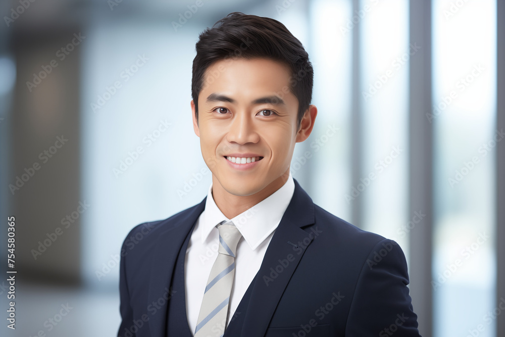 Smiling asian businessman in suit. Man in work clothes. Rich man. Business boss. Boss of a start-up. Asian man. Chinese man. Japanese man. AI.
Smiling asian businessman in suit. Man in work clothes. Rich man. Business boss. Boss of a start-up. Asian man. Chinese man. Japanese man. AI.