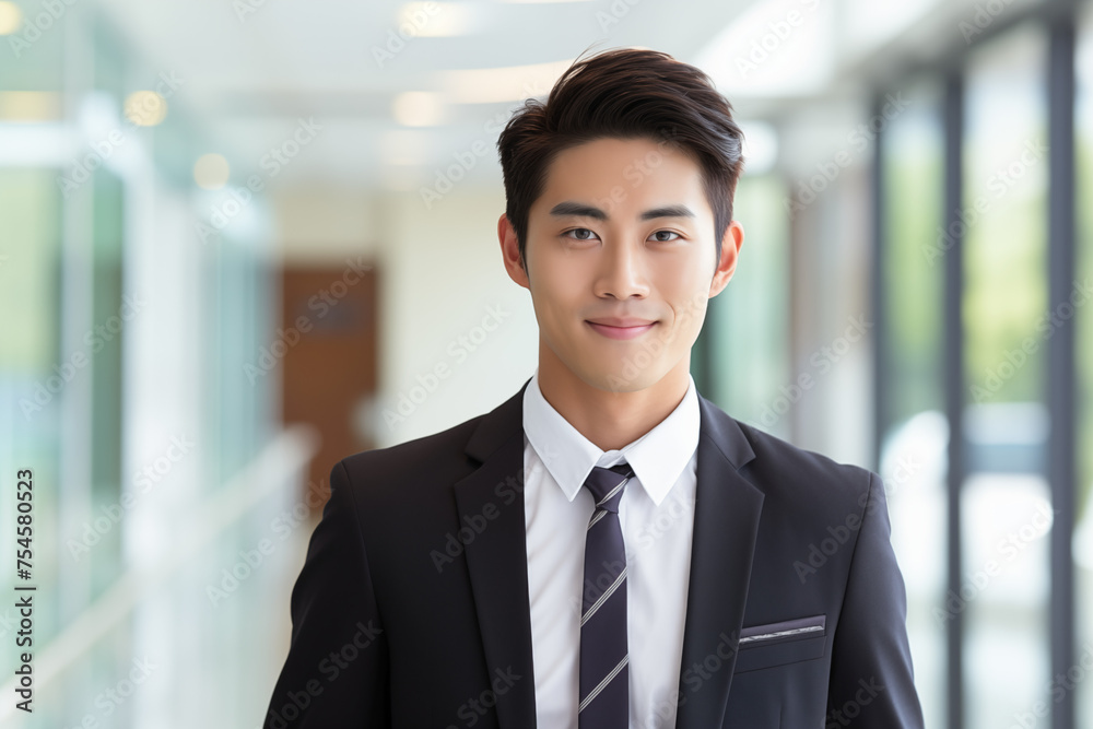 Smiling asian businessman in suit. Man in work clothes. Rich man. Business boss. Boss of a start-up. Asian man. Chinese man. Japanese man. AI.
Smiling asian businessman in suit. Man in work clothes. Rich man. Business boss. Boss of a start-up. Asian man. Chinese man. Japanese man. AI.