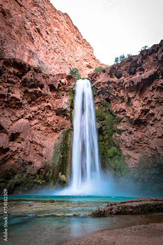 Desert waterfall