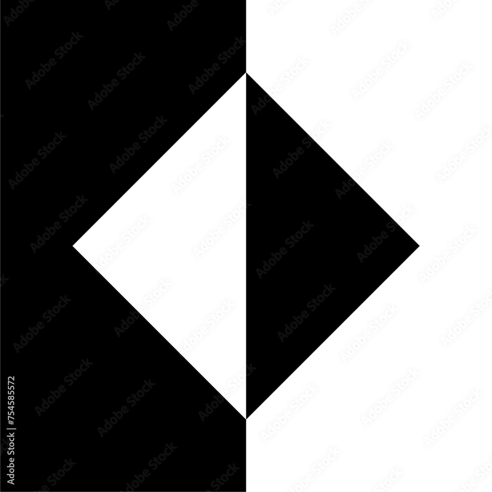 Rhombus Shape in Contrast Color, Black White, can use for Wallpaper, Cover, Greeting Card, Decoration Ornate, Ornament, Background, Wrapping, Fabric, Textile, Fashion, Tile, Carpet Pattern, etc. Rhombus Shape in Contrast Color, Black White, can use for Wallpaper, Cover, Greeting Card, Decoration Ornate, Ornament, Background, Wrapping, Fabric, Textile, Fashion, Tile, Carpet Pattern, etc.