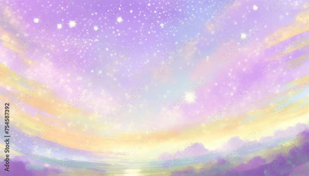 Obraz premium 春はあけぼの（和風イメージのイラスト背景）