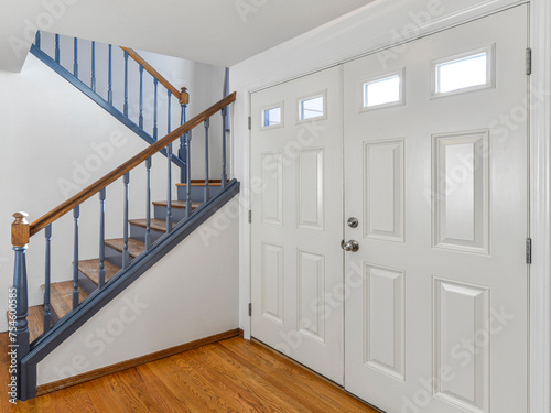 Modern residential front entrance interior